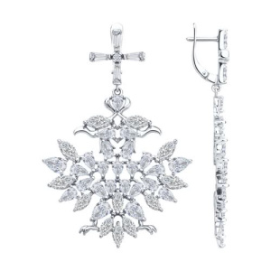 Серьги из серебра