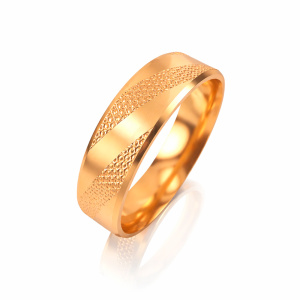 Обручальное кольцо из золота