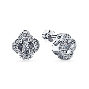 Серьги из золота с бриллиантами