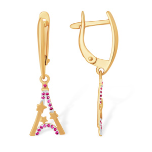 Серьги из золота