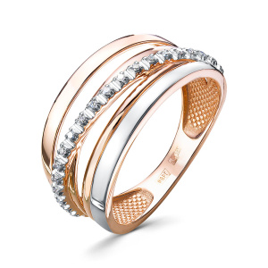 Кольцо из золота с бриллиантами