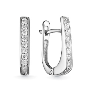 Серьги из золота с бриллиантами