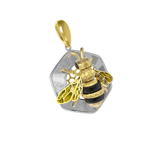 Подвеска из золота Premium