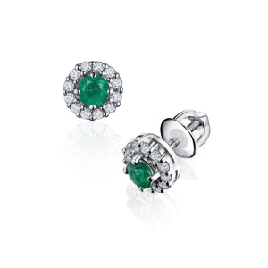 Серьги из золота Premium