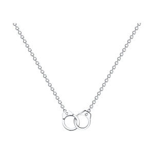 Колье из серебра