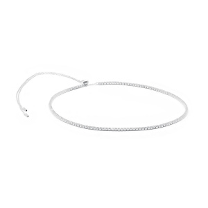 Колье из серебра