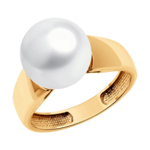 Кольцо из золота с полудрагоценными вставками