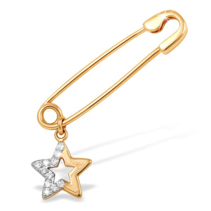 Брошь из золота