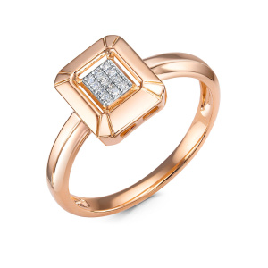 Кольцо из золота с бриллиантами