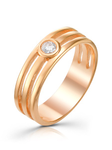 Обручальное кольцо из золота