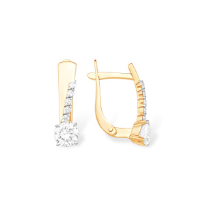 Серьги из золота