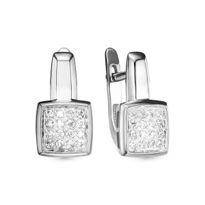 Серьги из золота с бриллиантами