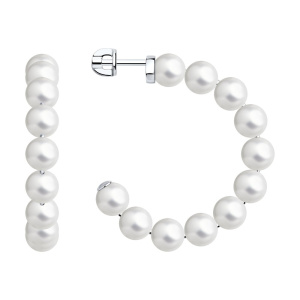 Серьги из серебра