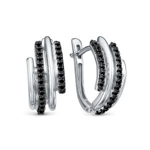 Серьги из золота с бриллиантами