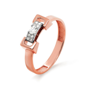 Кольцо из золота с бриллиантами