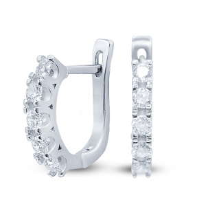 Серьги из серебра
