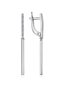 Серьги из золота с бриллиантами