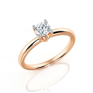 Кольцо из золота с бриллиантами