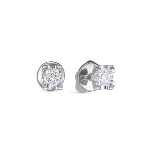 Серьги из золота с бриллиантами