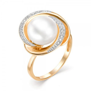 Кольцо из золота с полудрагоценными вставками