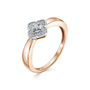 Кольцо из золота с бриллиантами