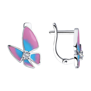 Серьги из серебра