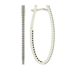 Серьги из золота с бриллиантами