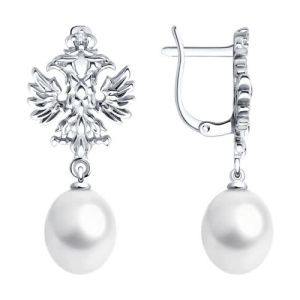 Серьги из серебра