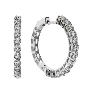 Серьги из золота с бриллиантами