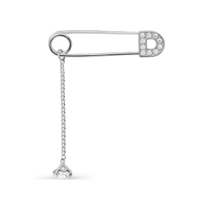 Брошь из серебра