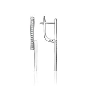 Серьги из золота с бриллиантами