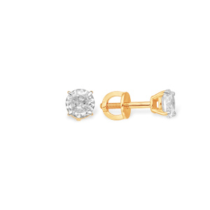 Серьги из золота