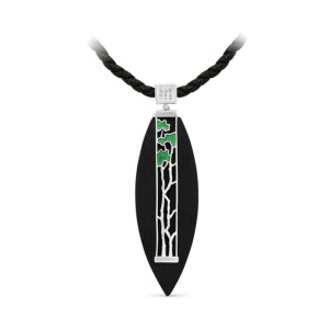 Колье из серебра
