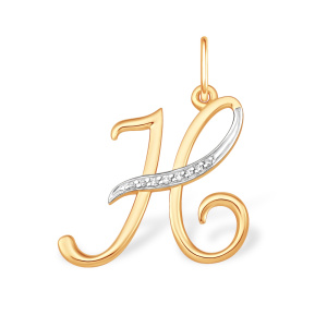 Буква из золота