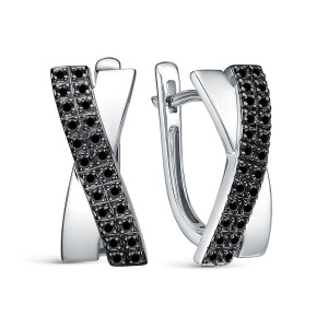 Серьги из золота с бриллиантами