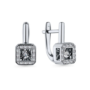 Серьги из золота с бриллиантами