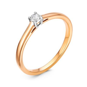 Кольцо из золота с бриллиантами