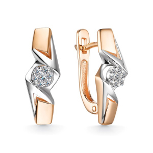 Серьги из золота с бриллиантами