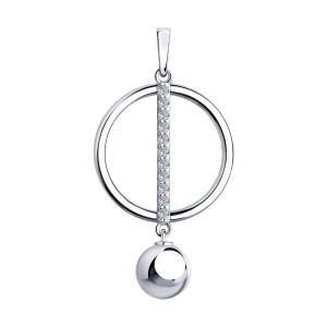 Подвеска из серебра