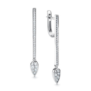 Серьги из золота Premium