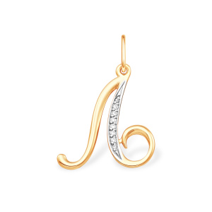 Буква из золота