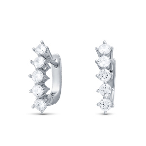 Серьги из серебра