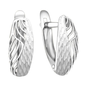 Серьги из серебра