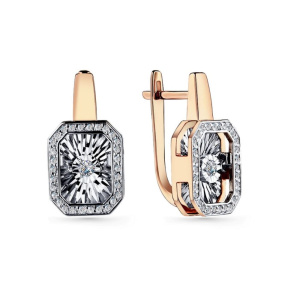 Серьги из золота с бриллиантами