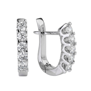 Серьги из золота с бриллиантами