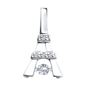 Подвеска из золота с бриллиантами