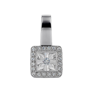 Подвеска из золота с бриллиантами