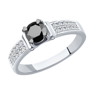 Кольцо из золота с бриллиантами