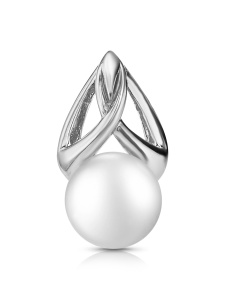 Подвеска из серебра с полудрагоценными вставками