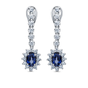 Серьги из золота Premium
